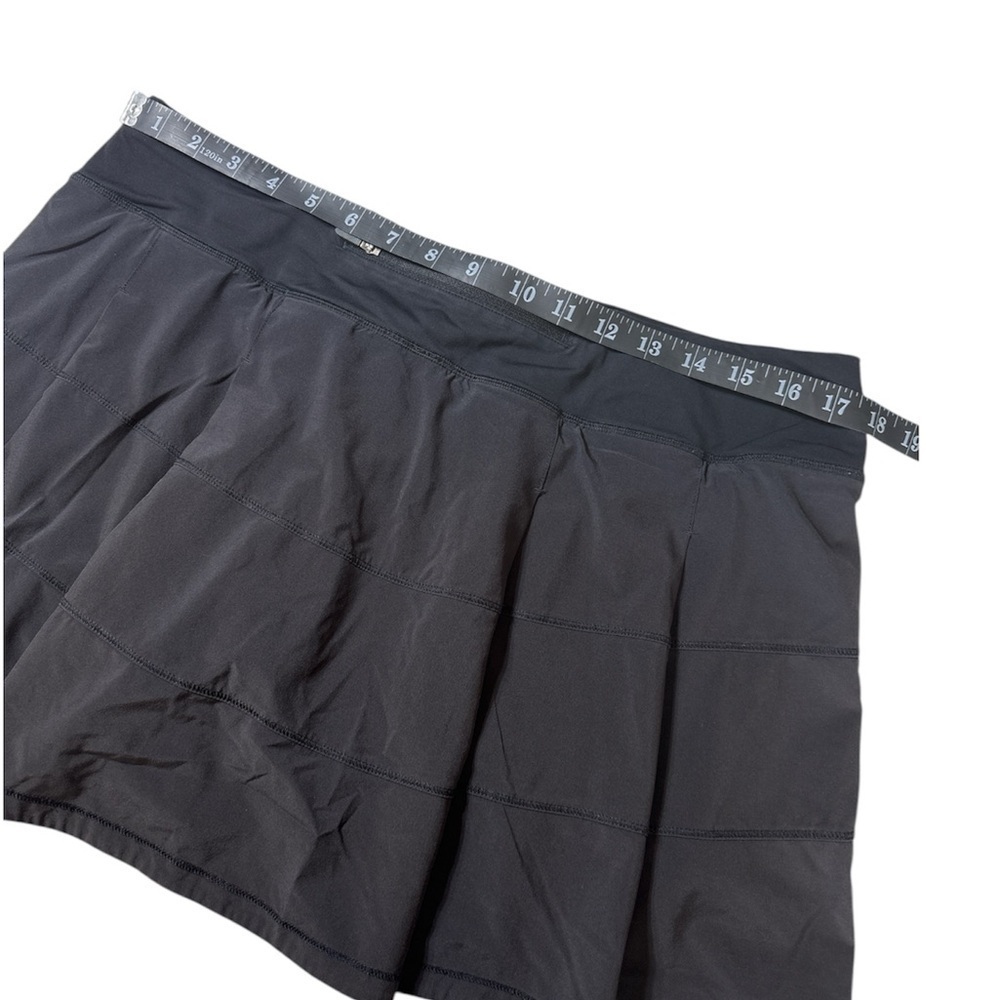 Lululemon Pace Rival Skirt (Tall) *4-way Stretch Black - Picture 3 of 11